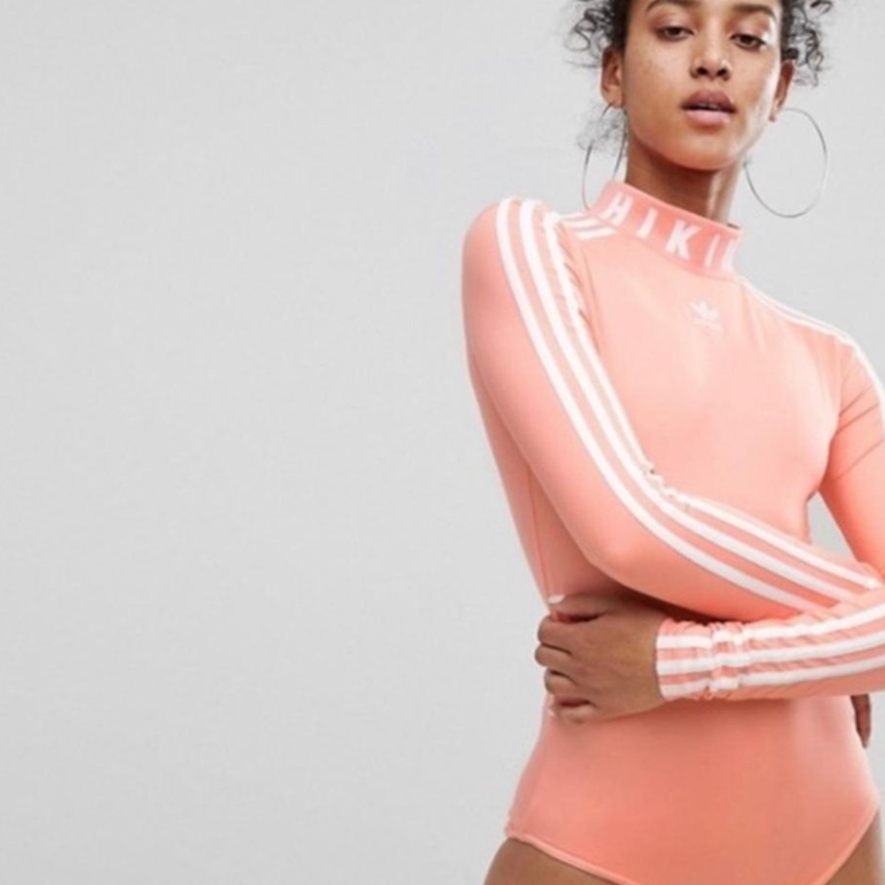 Adidas Pharrell Williams Coral Hu Hiking Bodysuit